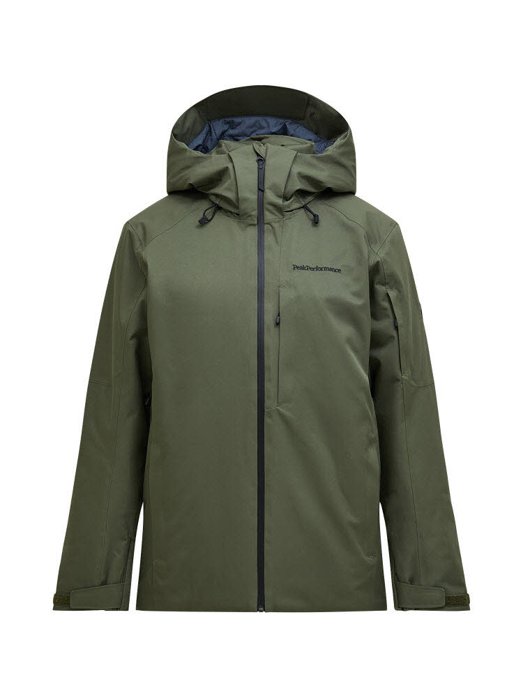 Peak Performance M Maroon Insulated Jacket