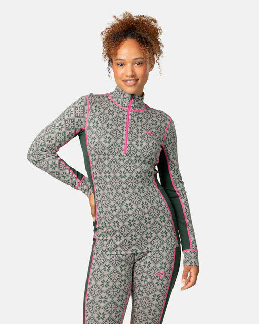 Kari Traa Rose Half Zip Baselayer Top