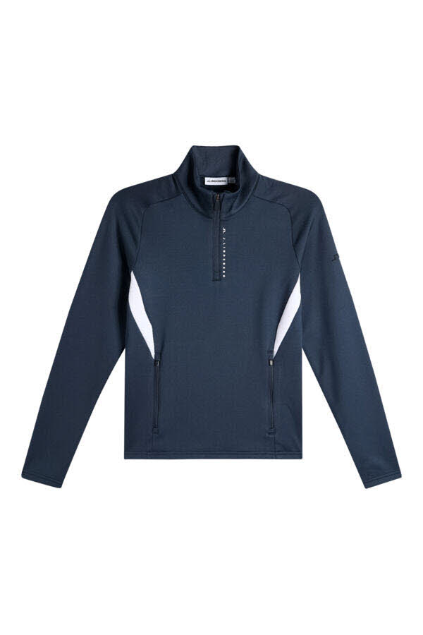 J. Lindeberg Selena Quarter Zip Mid Layer