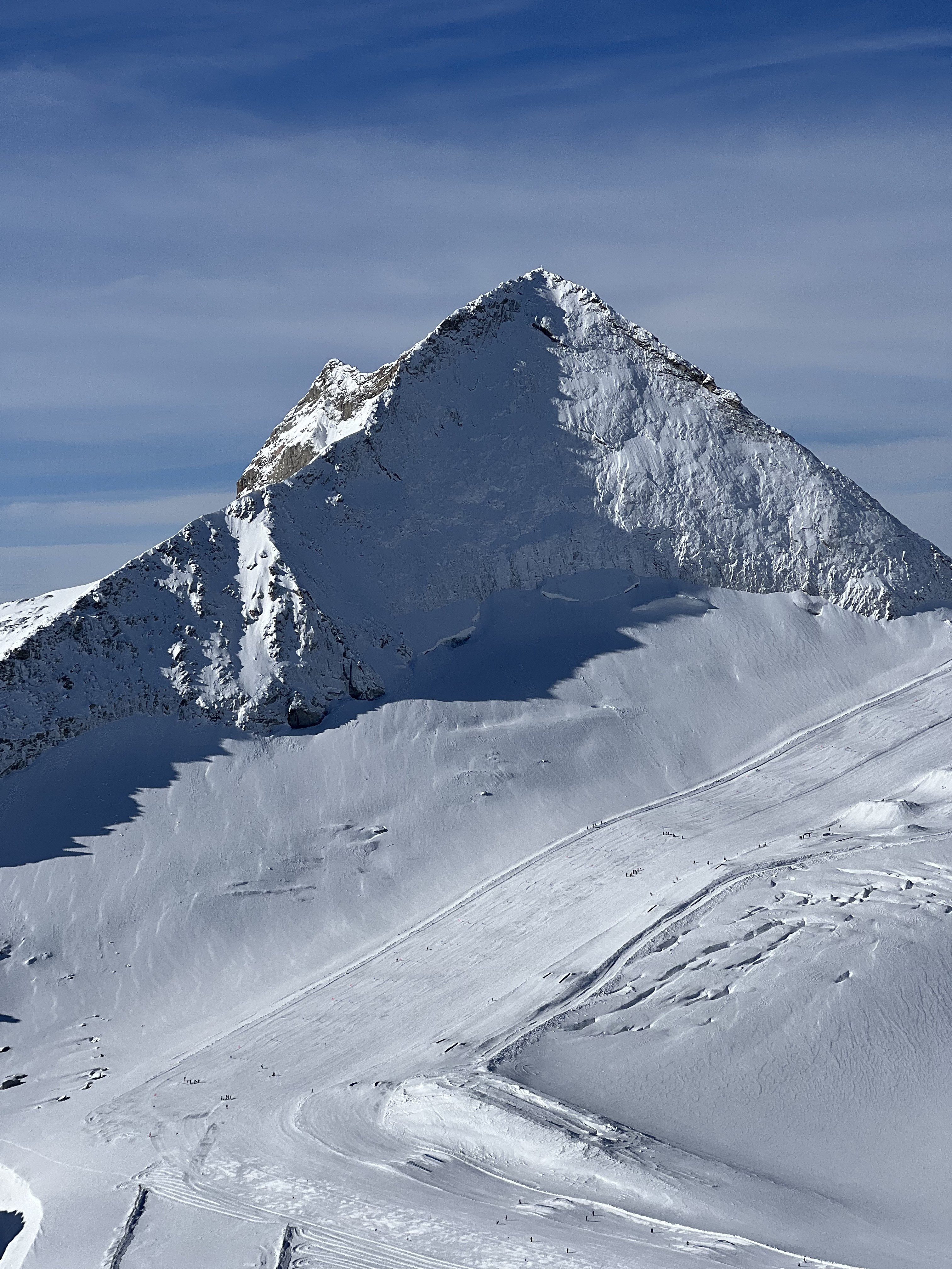 Snowboarder in Aktion